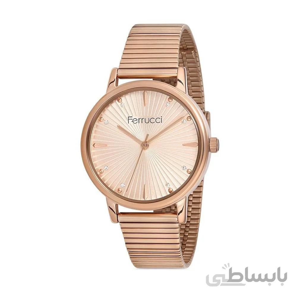 ساعت مچی عقربه ای زنانه برند فروچی Ferrucci مدل FC 13928H.04