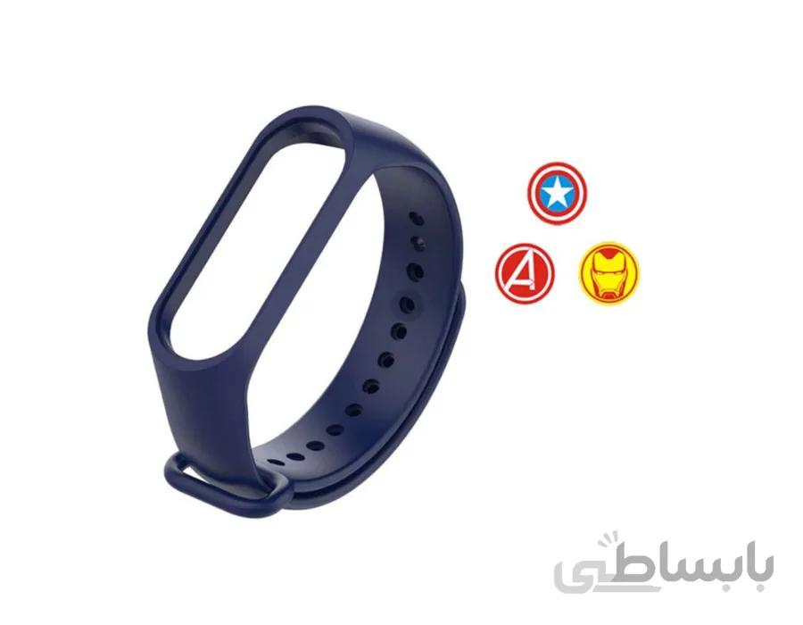 بند Avengers Edition مچ بند هوشمند شیائومی مناسب Mi Band 3/4/5/6