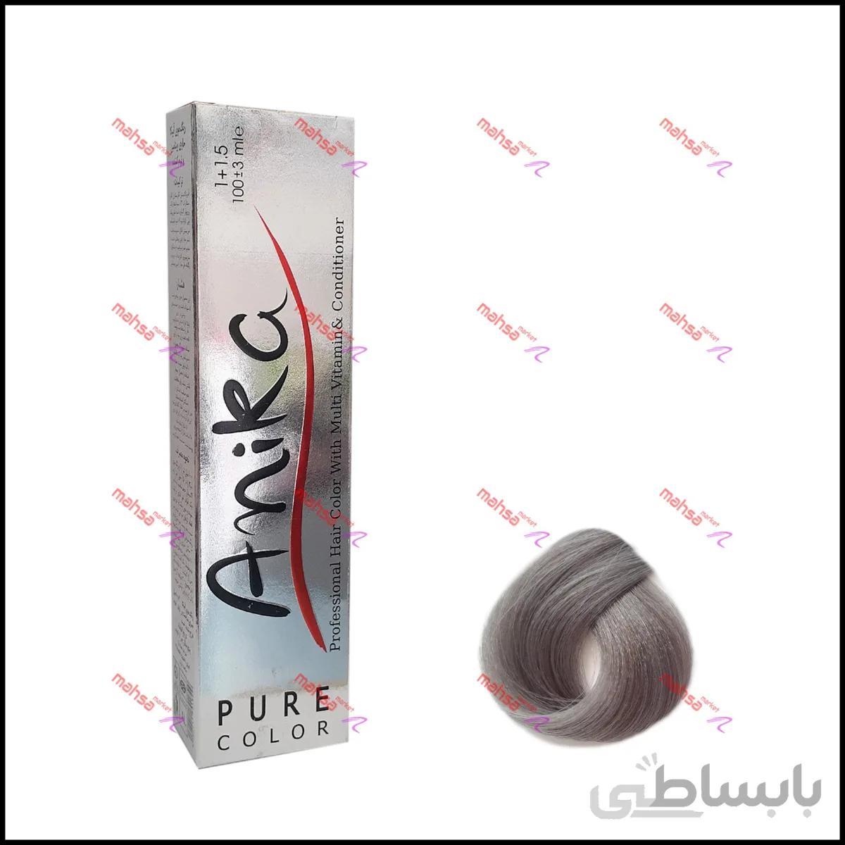 رنگ موی آنیکا سری خاکستری بلوند روشن ۸/۱