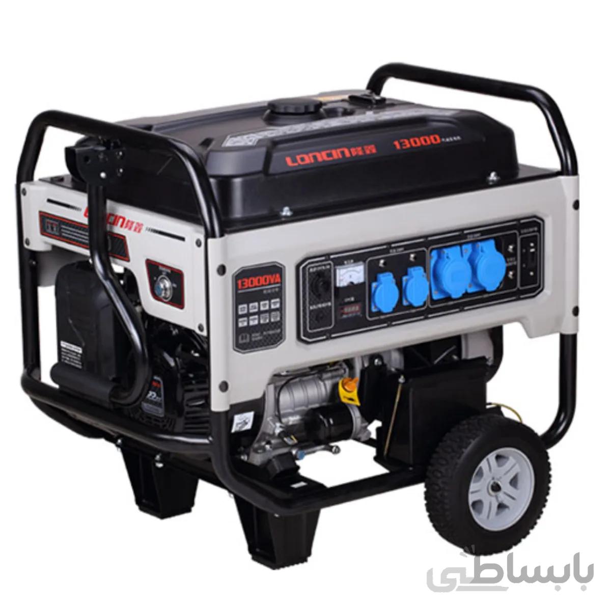 موتور برق بنزینی تکفاز لانسین LC13000DAS