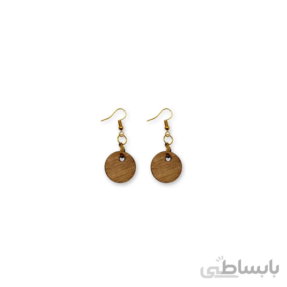 گوشواره طرح دایره خیال