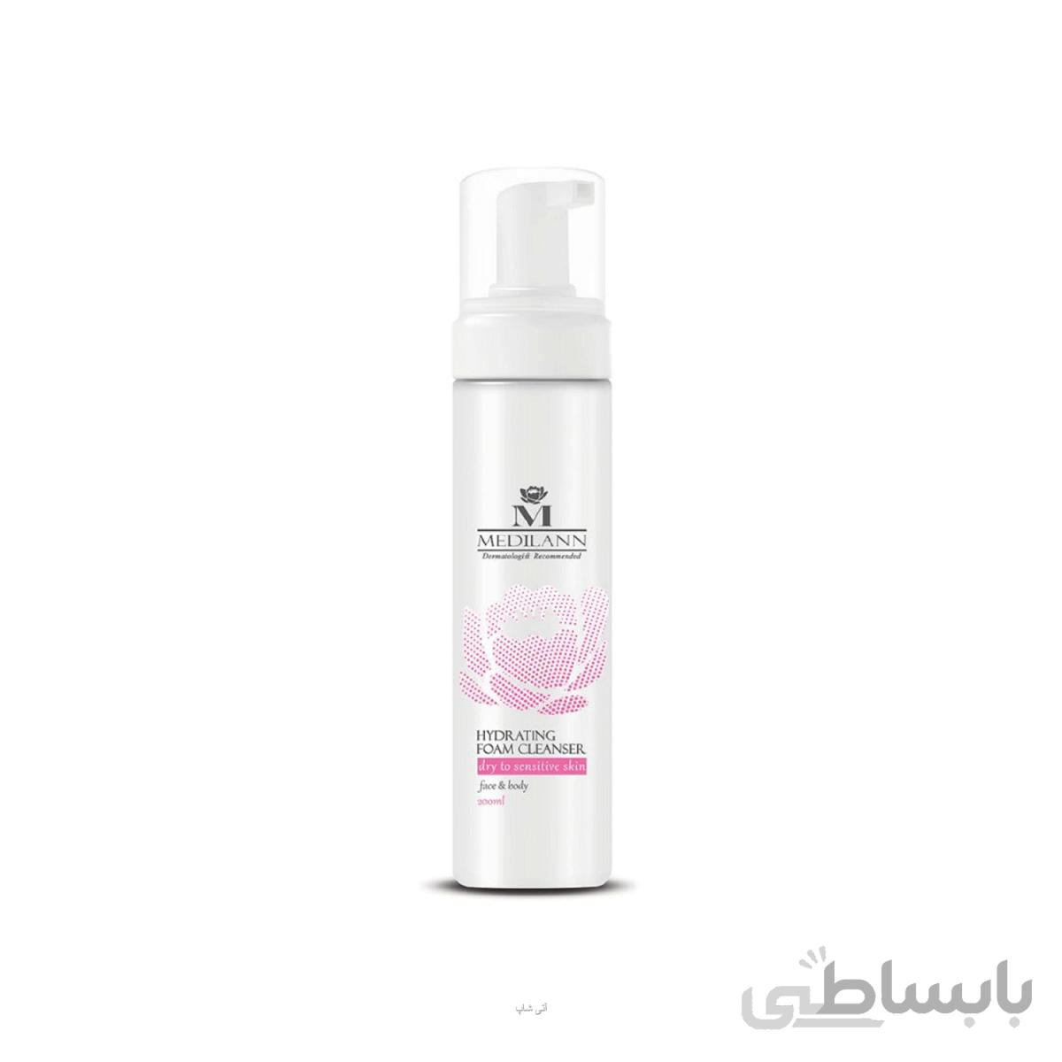 فوم شستشوی صورت و بدن مناسب پوست خشک و حساس Medilann ا Medilann Purifying Foam Cleanser For Dry To Sensitive Skin