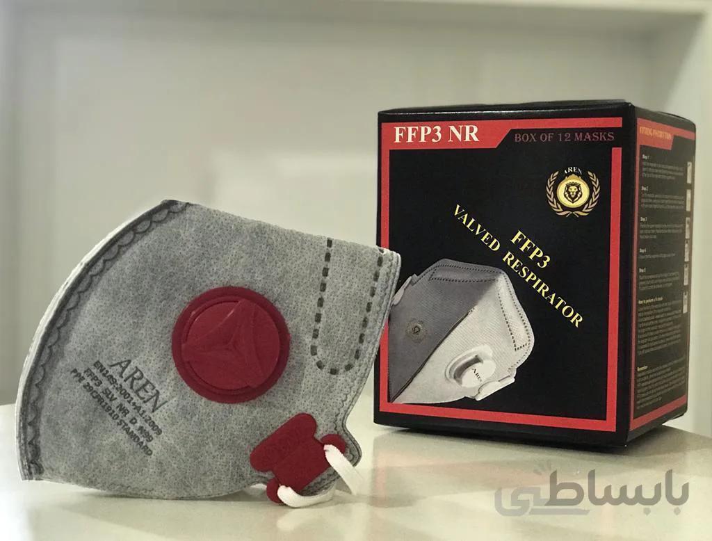 ماسک ۷ لایه فیلتردار ffp3 دارای تاییدیه دانشگاه علوم پزشکی ایران