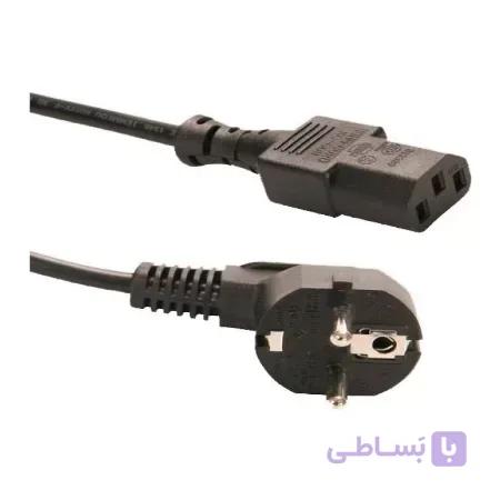 کابل برق سه پین منبع تغذیه کامپیوتر