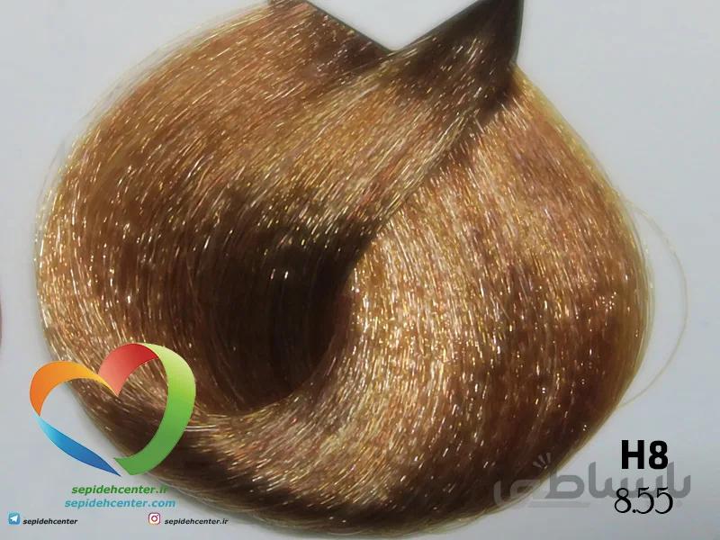 رنگ مو ی ترام کالر traum color بلوند عسلی روشن H8 – 8.55
