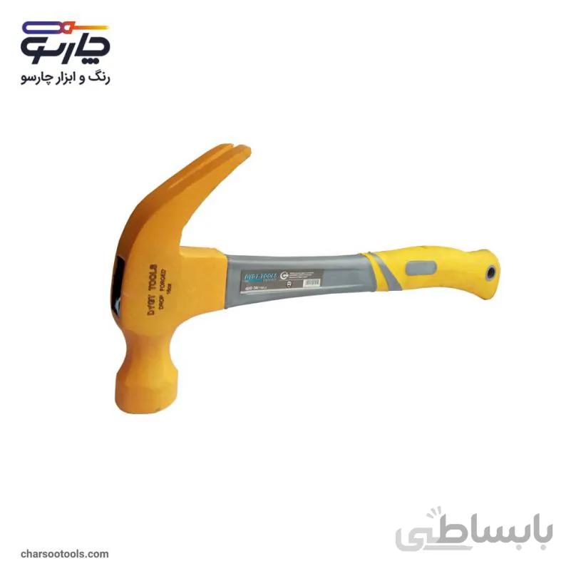 چکش دو شاخ دسته فایبر