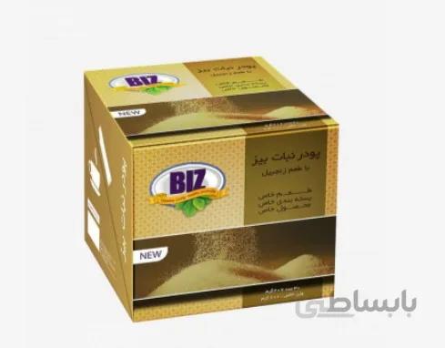 پودر نبات Biz با طعم زنجبیل