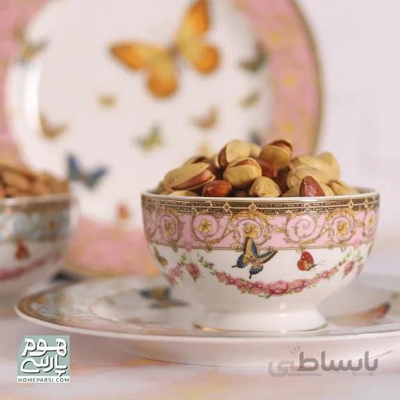 پیاله لمونژ پروانه ایظروف سرو و پذیرایی