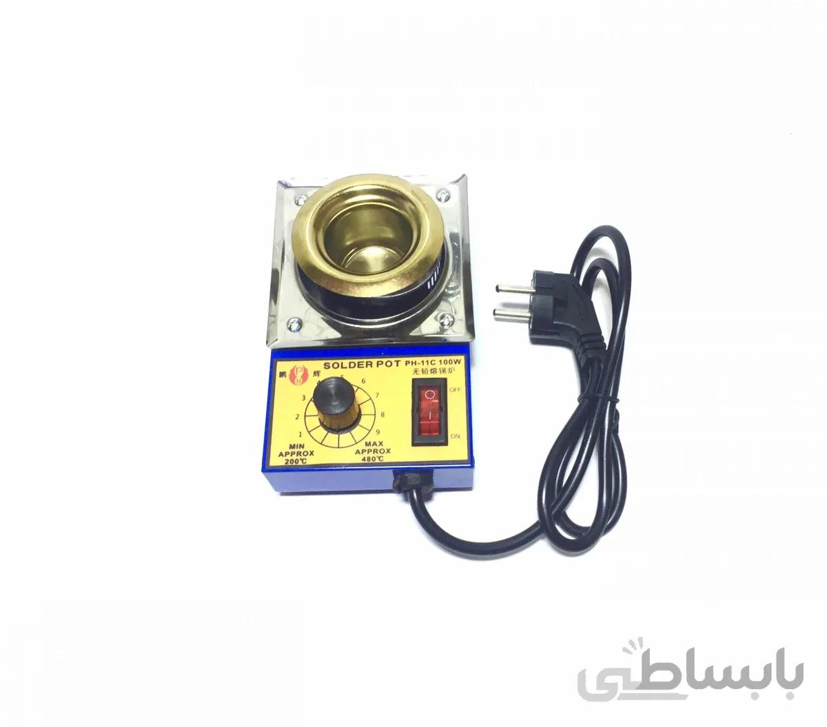 وان(حوض) قلع مدل PH-11C دارای ترموستات دمای 200 تا 480درجه
