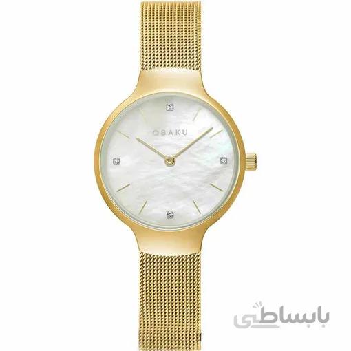 ساعت مچی زنانه اوباکو Obaku اورجینال مدل V241LXGWMG