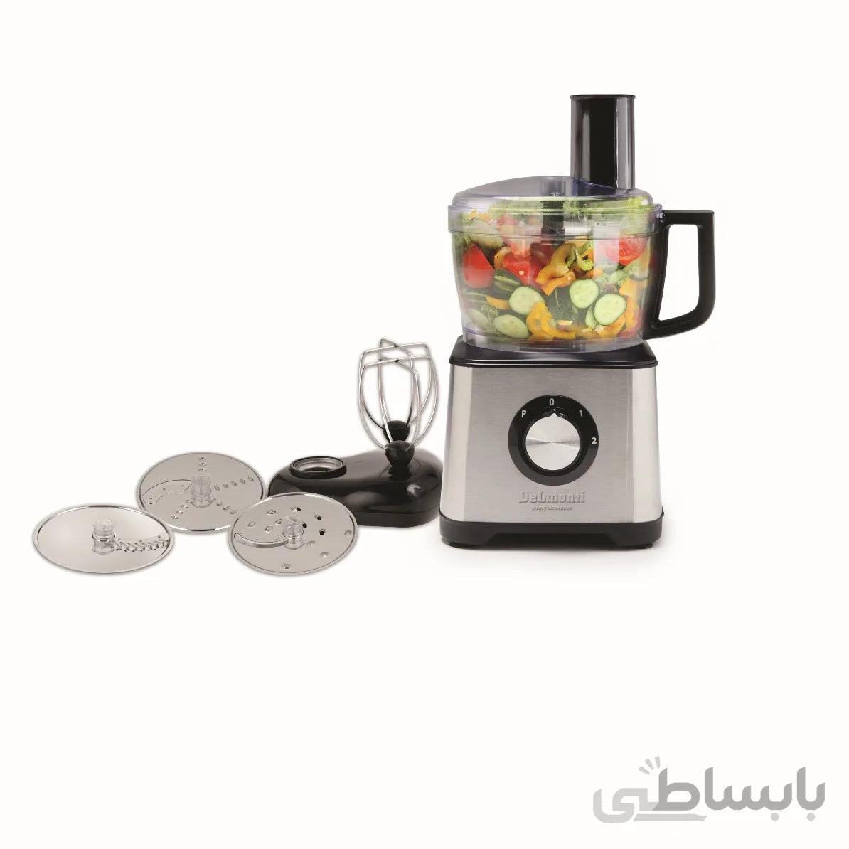 دستگاه غذاساز دلمونتی چندکاره 600 وات Delmonti DL 135 Food Processors ا Delmonti DL 135 Food Processors 600W