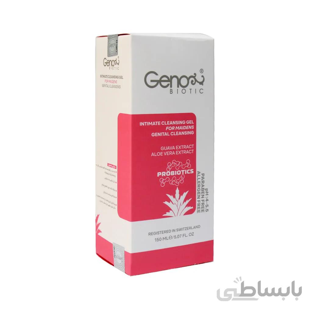ژل بهداشتی پروبیوتیک دوشیزگان ژنوبایوتیک 150 میلی لیتر