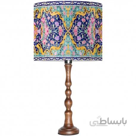 آباژور چوبی متوسط فیروزه