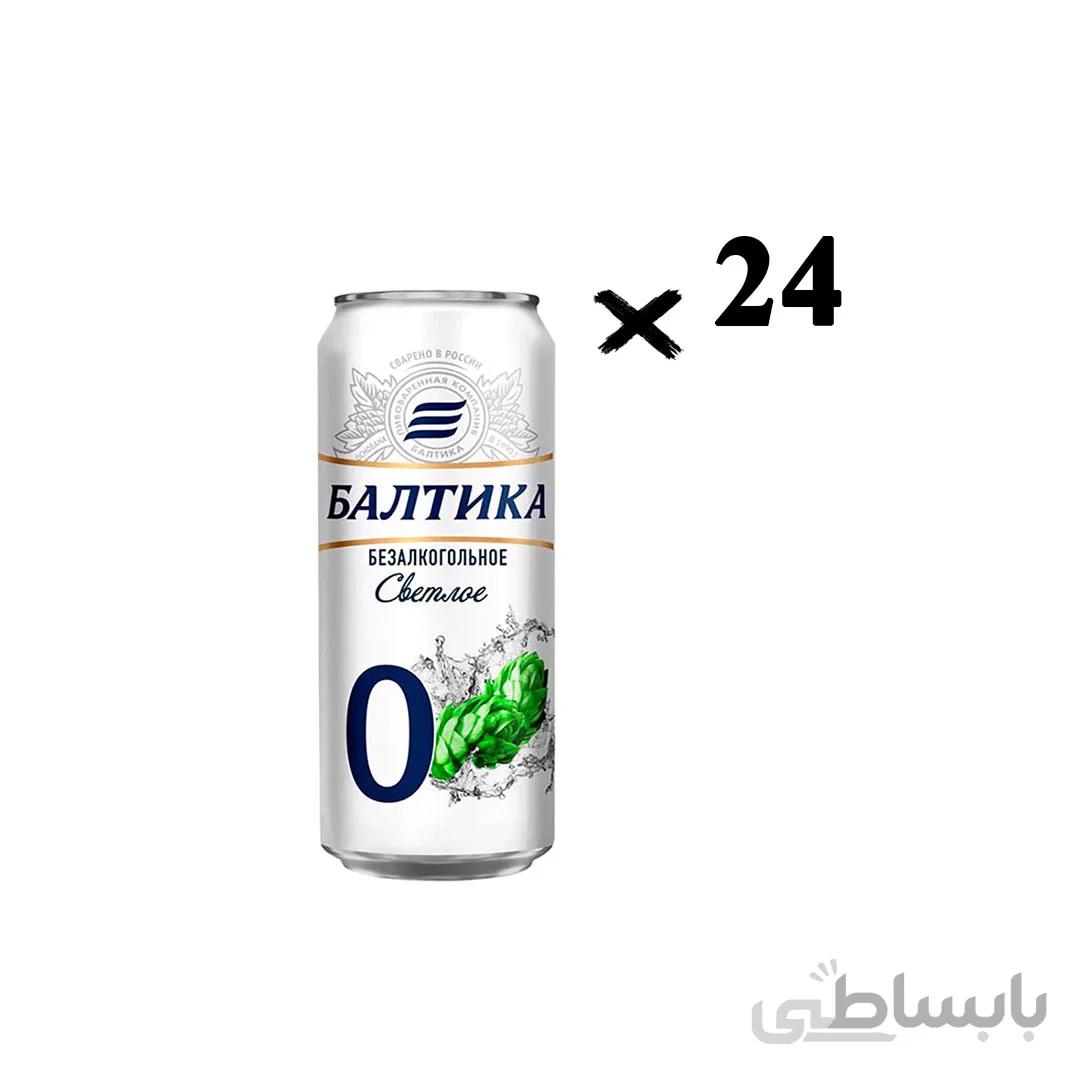 نوشیدنی آبجو بدون الکل بالتیکا پک 24 عددی Baltika