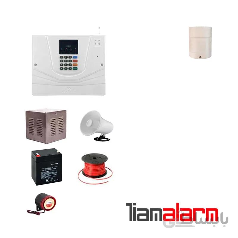 پکیج دزدگیر اماکن باسیم مدل مستر سیم کارتی و تلفنیM930PR1