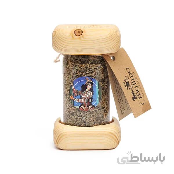 40 گرم زیره سبز درب چوبی