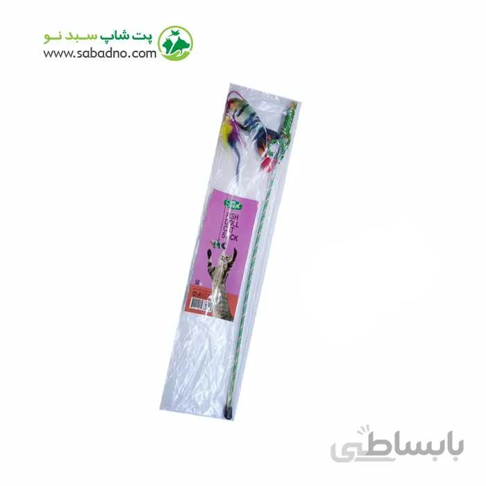 چوب اسباب بازی گربه سویل پت طرح عروسک ماهی 50 سانت