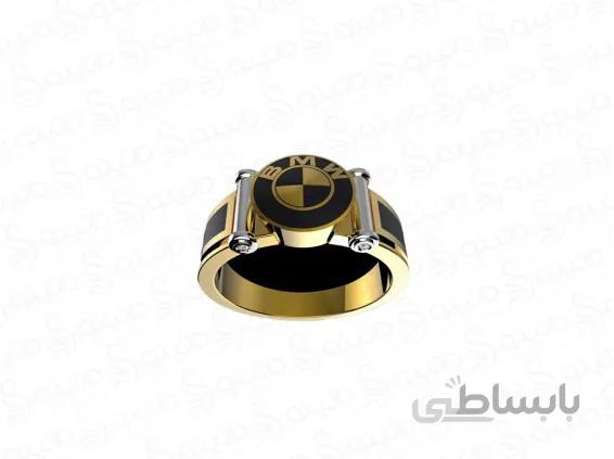 انگشتر مردانه طرح بی ام دابلیو 12470
