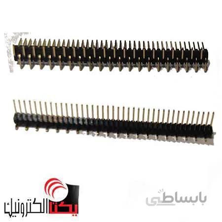پین هدر نری 40*1 پین 1.27 میلیمتر SMD