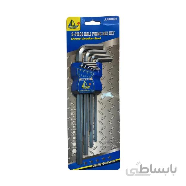 الن شش گوش 15 تا 10 بلند لولائي JH8001