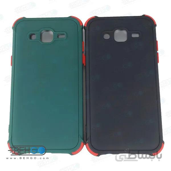 قاب سامسونگ J5 کاور مدل ژله ای دکمه رنگی گوشی J5 گارد محافظ قاب J500 / J5 2015 ا Camera Cover color key Case for Samsung Galaxy J500 / J5 2015