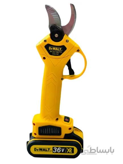 قیچی باغبانی شارژی دیوالت 36 ولت موتور براشلس مدل Brushless.36v ا Gardening Scissore Dewalt Brushless