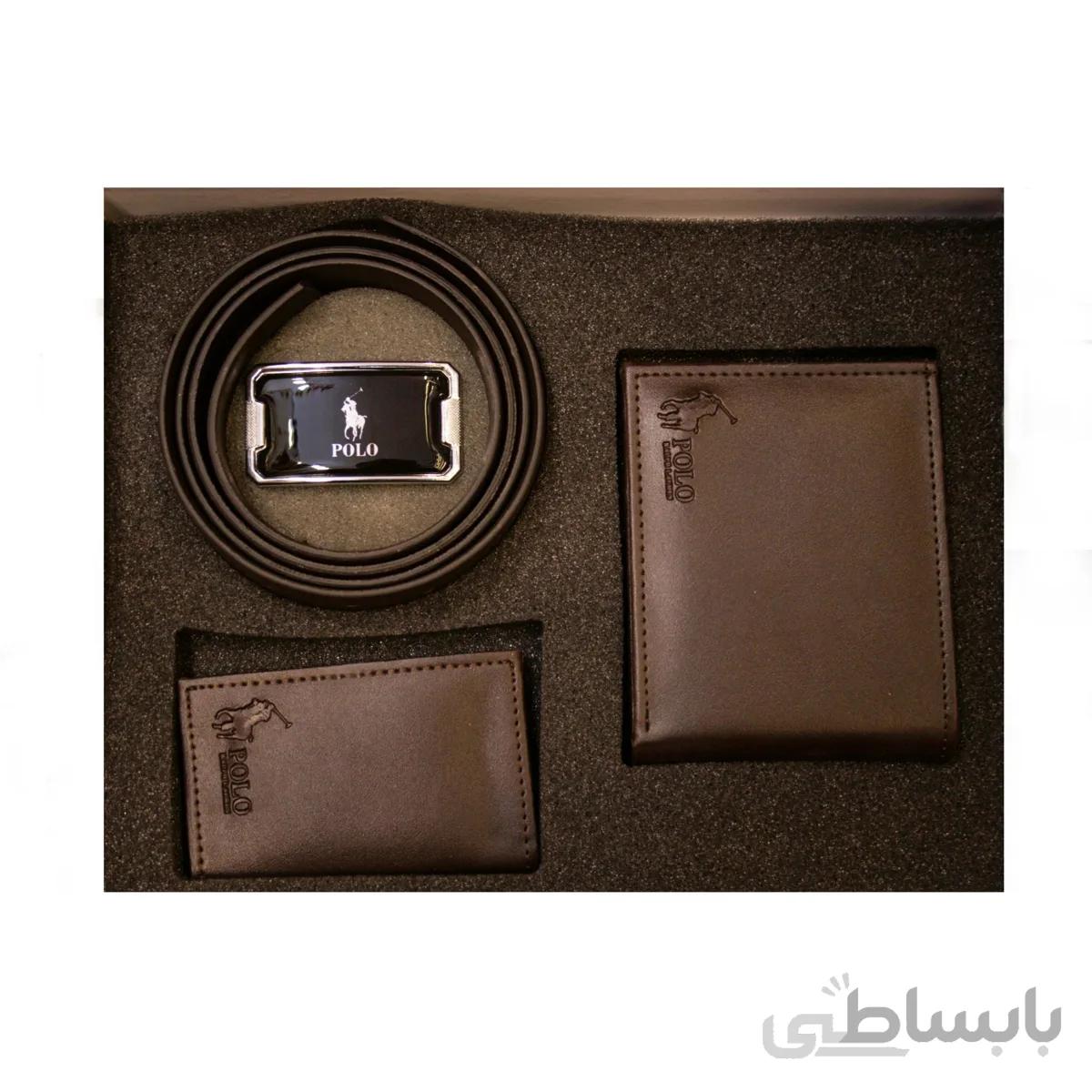 ست چرم مصنوعی مردانه ( Polo ) کد 654
