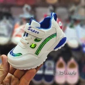 کتانی سوپرما هولگرام آبی