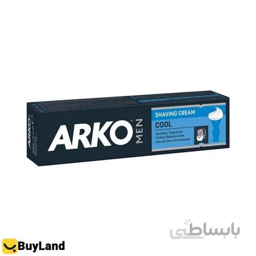 خمیر اصلاح خنک 100 میلیلیتری آرکو ا Arko Shaving Cream Cool Men 100g