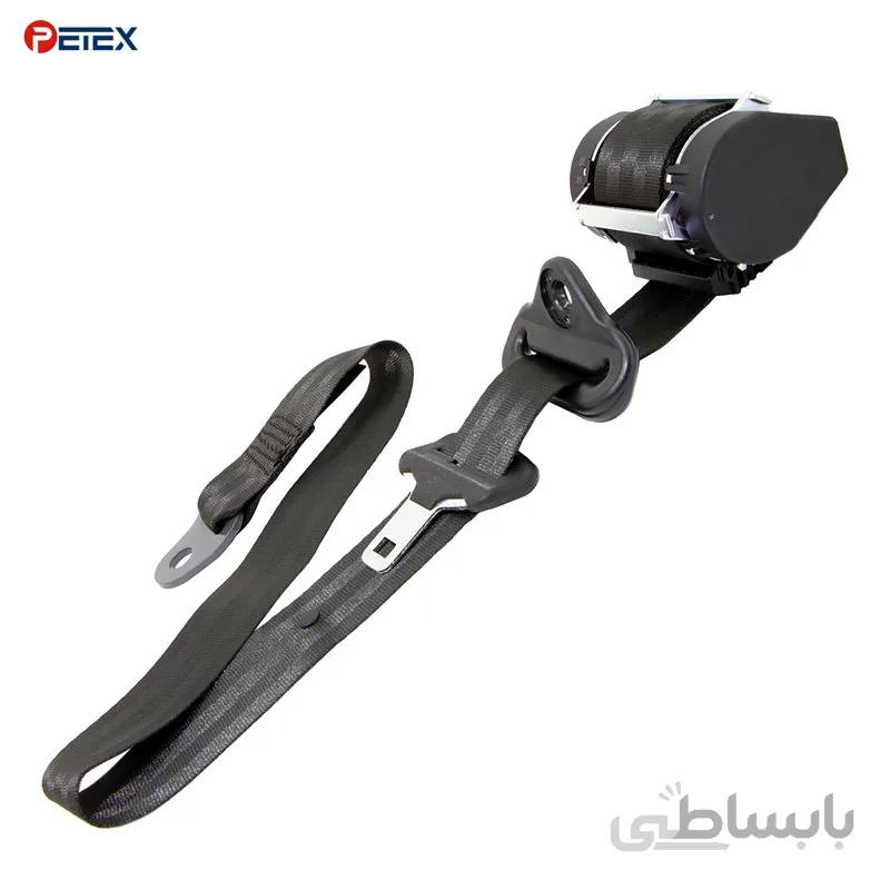 کمربند عقب چپ پژو ۲۰۶ و پژو ۲۰۷ هاچ بک رنگ مشکی ( پشت سر راننده )