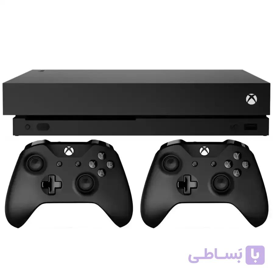 کنسول بازی مایکروسافت Xbox One X ظرفیت 1 ترابایت — تصویر 1