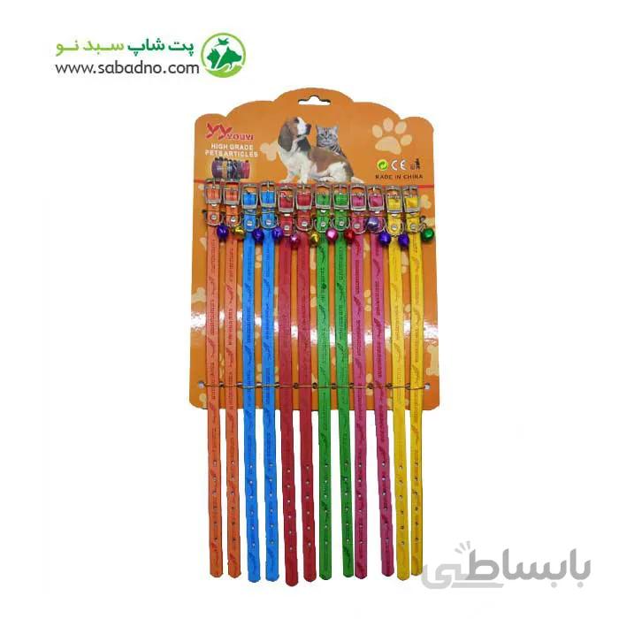 قلاده گردنی زنگوله دار طرح استخوان ماهی (کوچک)