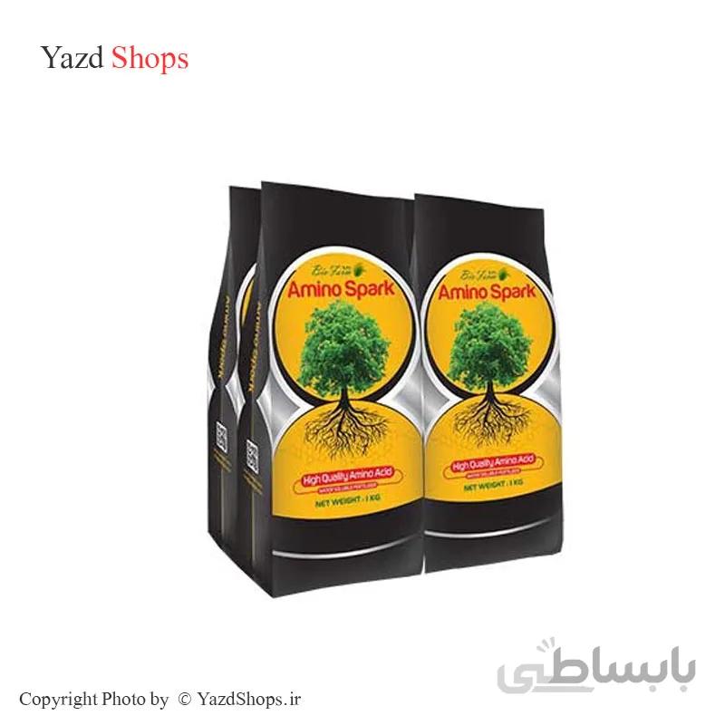 کود پودری اسید آمینه وارداتی آمینو اسپارک 16 منومر ضد استرس