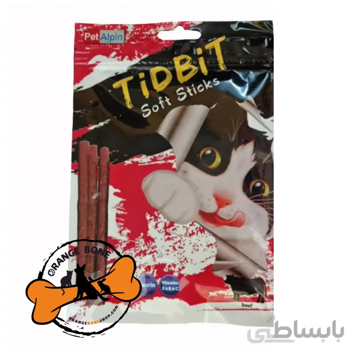 تشویقی مدادی نرم گربه تید بیت (طعم beef)