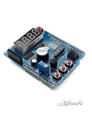 شیلد مولتی فانکشن آردوینو با قابلیت اتصال سنسور DS18b20 و LM35