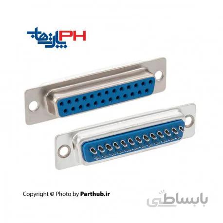 D-Sub سرکابلی (solder) ماده 25 پین