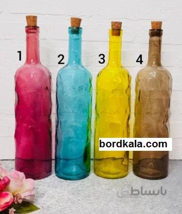 بطرى هاى شيشه اى رنگى