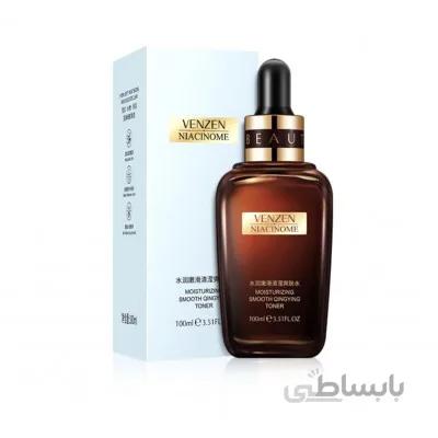 سرم ضد پیری و آبرسان نیاسینوم ونزن VENZEN NIACINOME Moisturizing Smooth QingYing TONER