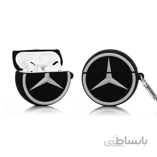 کاور محافظ ایرپاد سری 1 و 2 بنز همراه آویز Airpods Cover