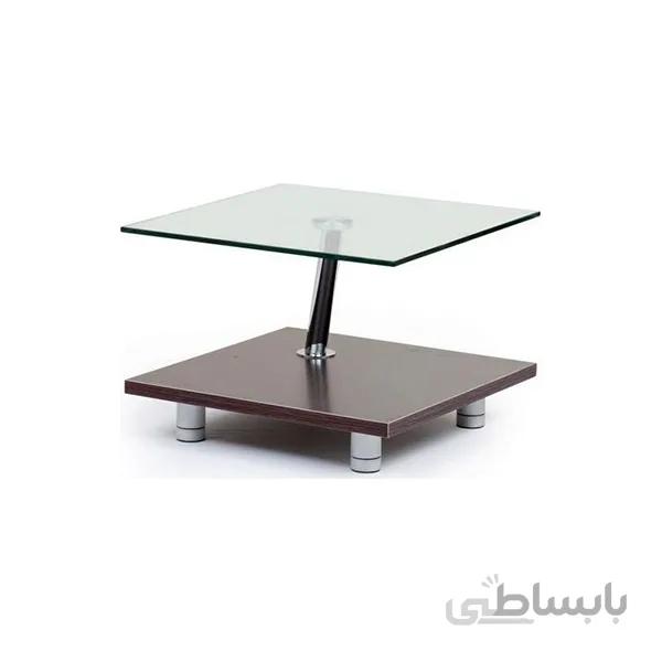 میز عسلی شیشه ای مدل TS470 انرژی