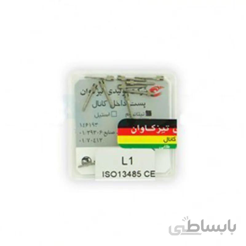 پین داخل کانال تیتانیوم تیزکاوان