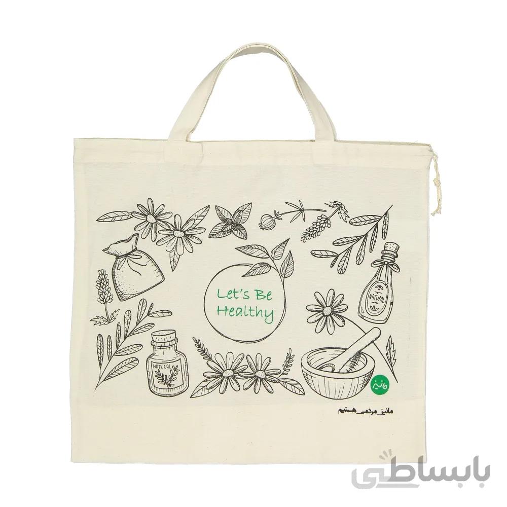 کیسه نان مانیز مدل Lets be healthy