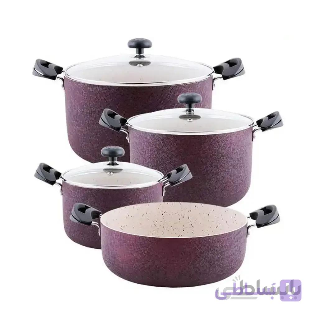 سرویس قابلمه و ماهیتابه 7 پارچه سلتیک مدل 7PC