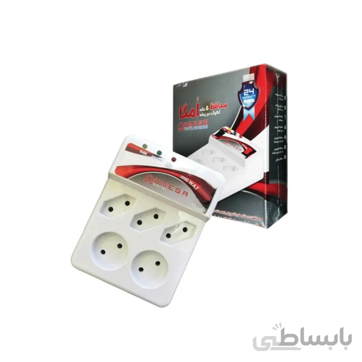 محافظ برق 5 خانه Omega