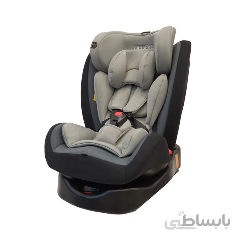 صندلی ماشین 360 درجه مدل Ks03 مشکی خاکستری ببکو Bebeko