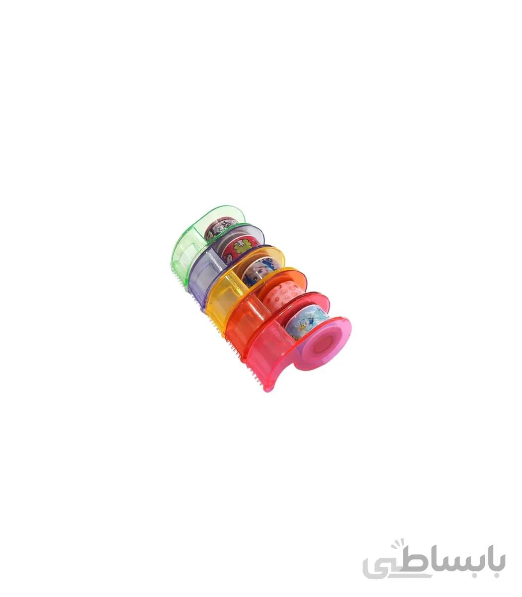 چسب نواری طرح دار پایه دار