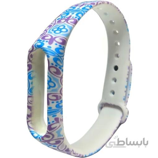 Mi Band 2 Colorful Silicone Band ا بند سیلیکونی طرح دار دستبند هوشمند شیائومی می بند 2