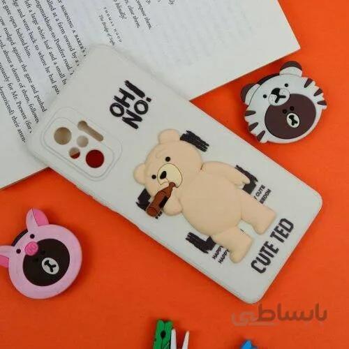 قاب سیلیکونی خرس TED محافظ لنزدار کد 13263276683