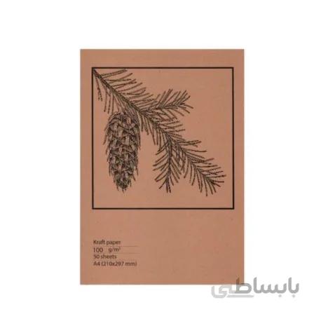 کاغذ کرافت 100 گرم A4 بسته 50 برگی - آلمانی