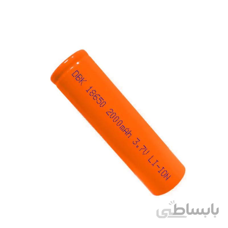 باتري ليتيوم يون 3.7 ولت 2000mAh مارک DBK